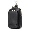 Men's Retro Cowhide Fanny Pack: Genuine Leather Multi-Functional Phone Belt Bag
