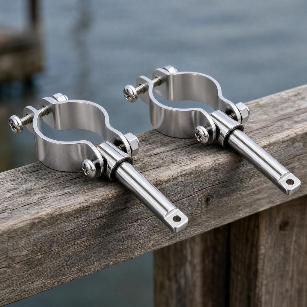 Paddle Holder with Clamp Collar Adjustable Sturdy for Kayakers