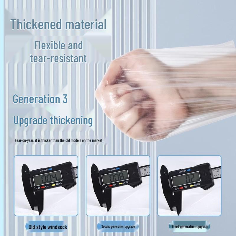 Air Conditioner Vent Guide Bag for Wall-Mounted Units