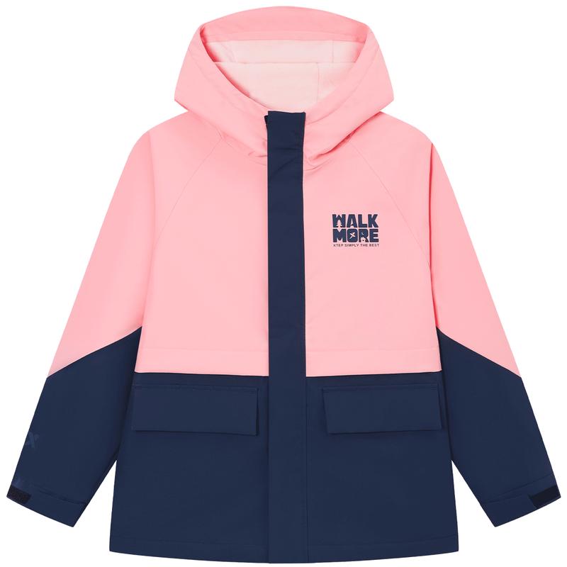 Xtep Girls Pocket Monster Outdoor Softshell Windbreaker 165