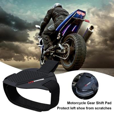Universal Motorcycle Shoe Cover Pad Adjustable Non-slip Rubber Shoe Cover Pad Shifter Guard For Protecting Shoes