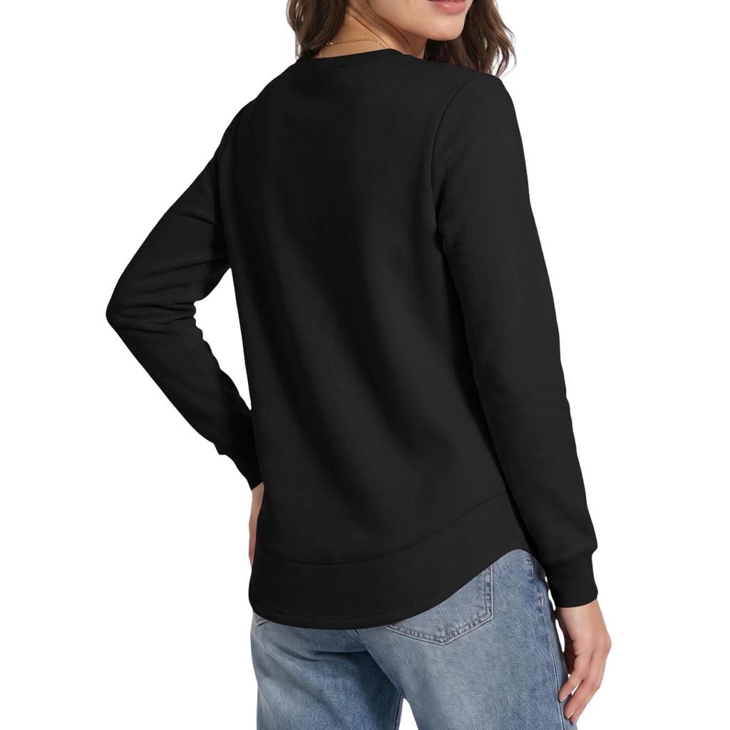 Lässiges Farb-Sweatshirt für Damen
