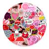 50 Valentine's Day Series Stickers Mobile Phone Computer Laptop Hand Account Decoration Creative Creative Hand Account Stickers