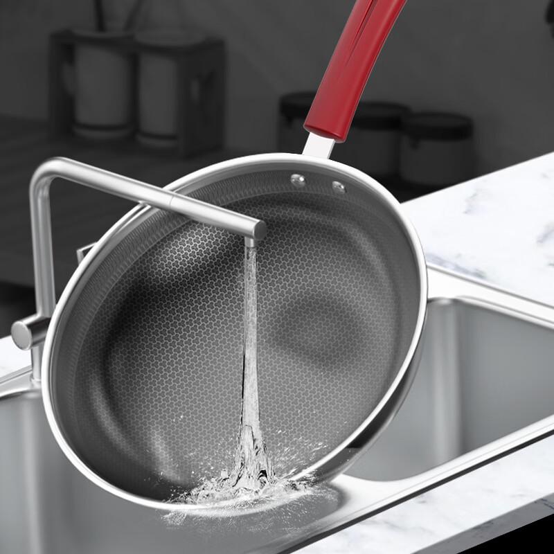 Kangbach 316L Waben Antihaft-Wok