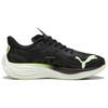 PUMA Velocity Nitro 3 Stylish Comfort Slip-resistant Wear-resistant Low-top Casual Running Shoes Men Black Green 377748-14