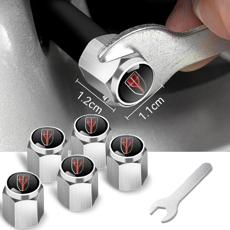 Bouchons de Valve de Pneu Métalliques Antivol Personnalisés