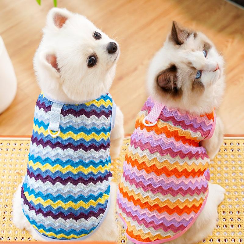 New Spring and Summer Pet Clothing for Cats, Bichon Frises, Dogs, Cats, Pet Clothes and Dog Clothes