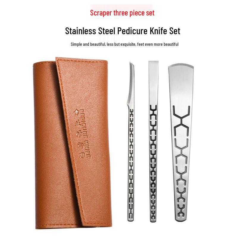 Professionelles Pediküre-Messer-Set zur Entfernung eingewachsener Zehennägel, Hornhaut und Schwielen