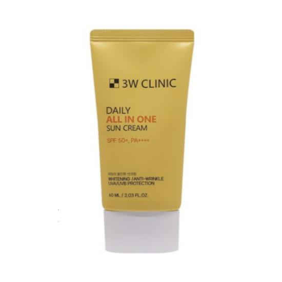 3W CLINIC Daily All-in-One Sunscreen SPF50+ PA++++ UV Protection 60ml