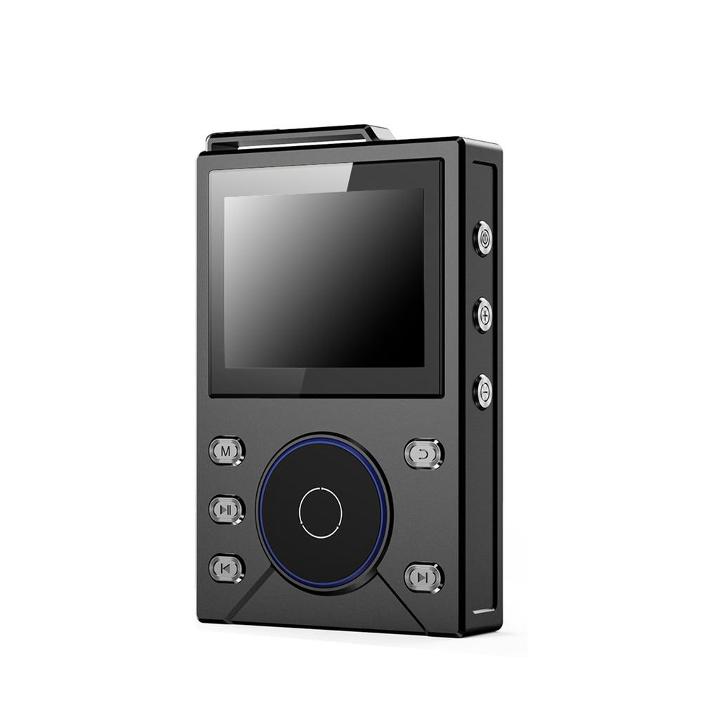 HIFI Lossless Music Player with BT, 2.4  Color Display, ALPS Wheel Control, Support Up To 256GB Black