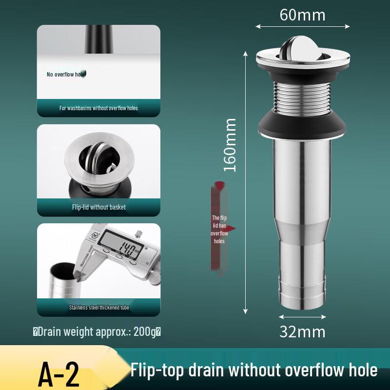 Nashida Stainless Steel Washbasin Drainer
