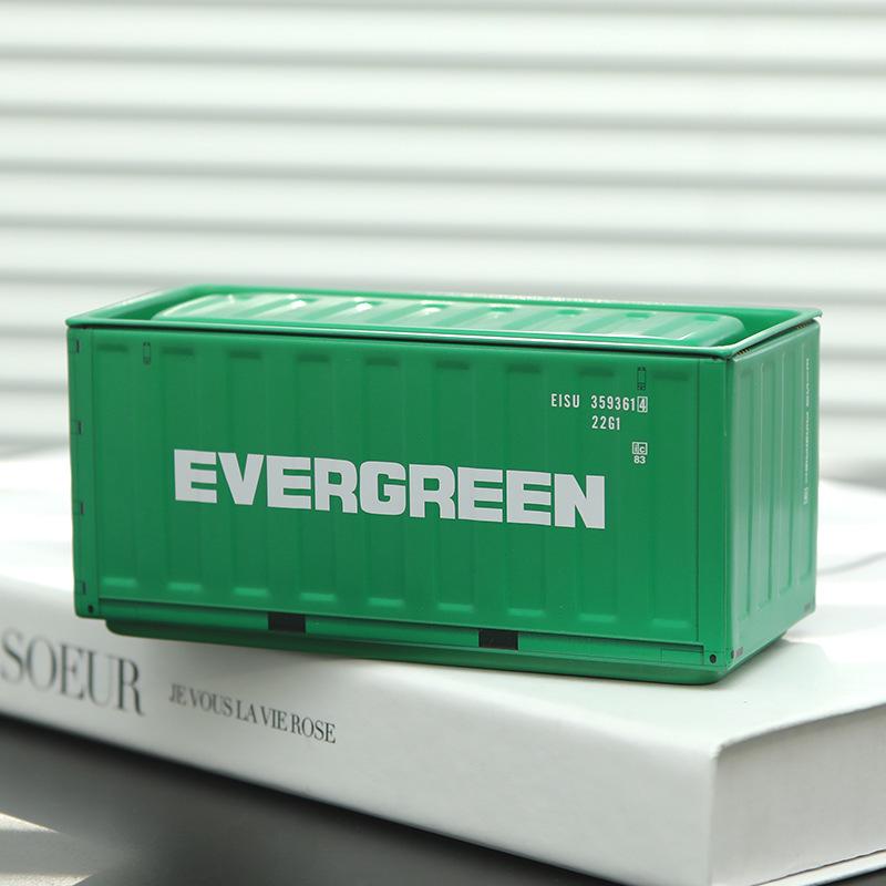 Trendy Miniature Tinplate Storage Box for Figurines
