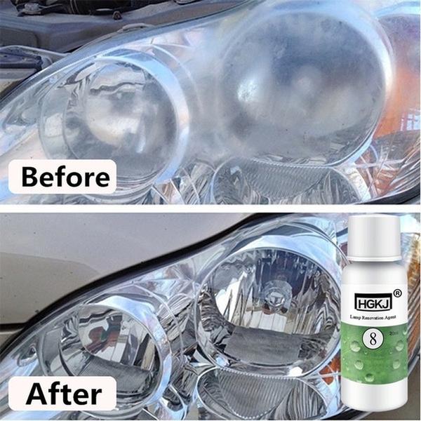 

20/50/100ml HGKJ Car Headlight Restoration Polishing Tool Car Lens Repair Headlamp Scratch Remover 20 ml