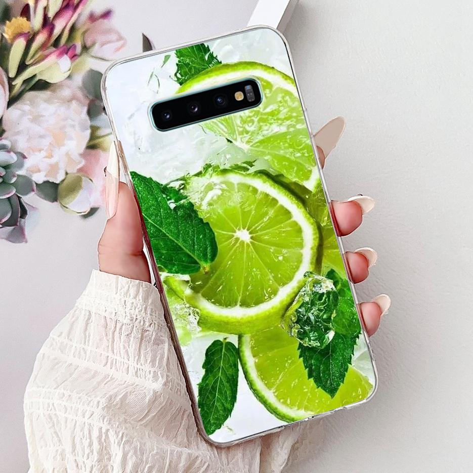 For Samsung Galaxy S10 S10e S10+ Case Luxury Love Heart Painted Cover Soft Slim Phone Case For Samsung S10 Plus S 10 S10e Fundas