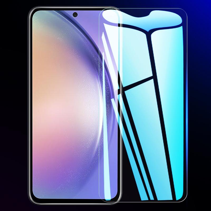 3Pcs Glas für Samsung Galaxy A71 A72 A73 A41 A42 A51 A52 A53 A54 A55 gehärtetem Displayschutzfolie Samsung Note 10 Lite S10E Film