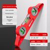 High-Precision Magnetic Torpedo Spirit Level with Ruler, Thickened and Drop-Proof Aluminum Construction
