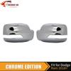 2x Chrome Rearview Side View Mirror Cover For Ram 1500 19+ W/turn Light Exterior