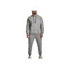 Under Armour Rival Fleece Hoodie With Brand Logo Print Men Hoodies Gray 1379757-025