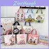 Labubu Canvas Bag For Kids With Breathable Material And Animal Print For Daily Use
