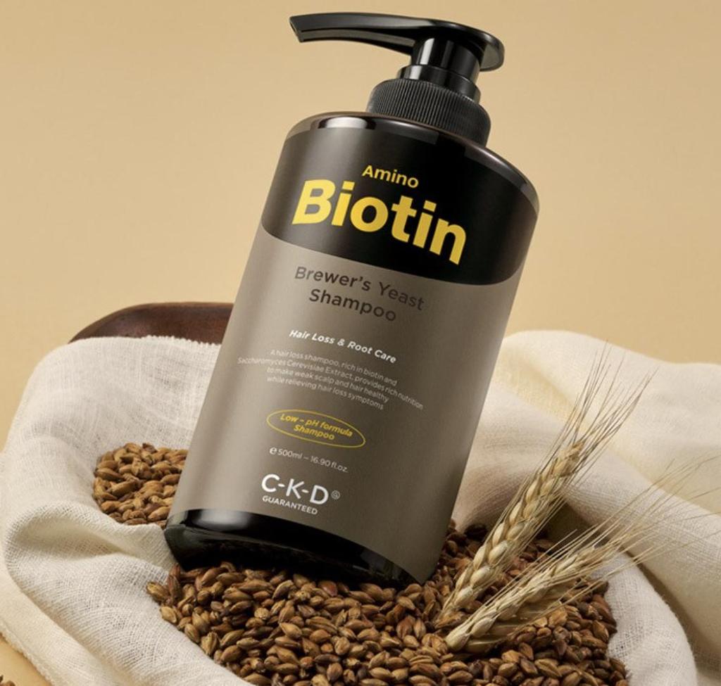 CKD Amino Biotin Brewer's Yeast Shampoo Hair Scalp Care 500ml