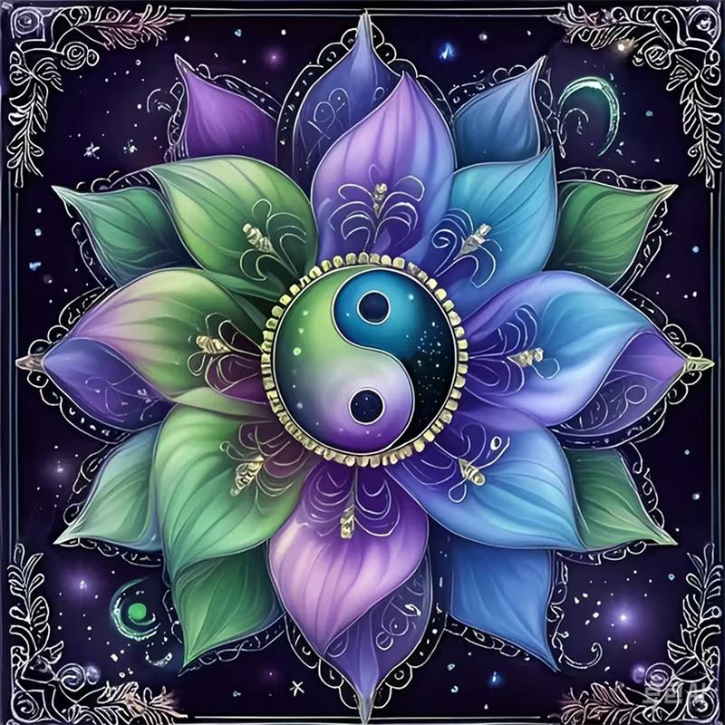 

Flower Painting Diamond Painting Home Decoration Hanging Painting 5D Diamond Art Embroidery Kit DIY Rhinestone Decorative Painting 20x20cm