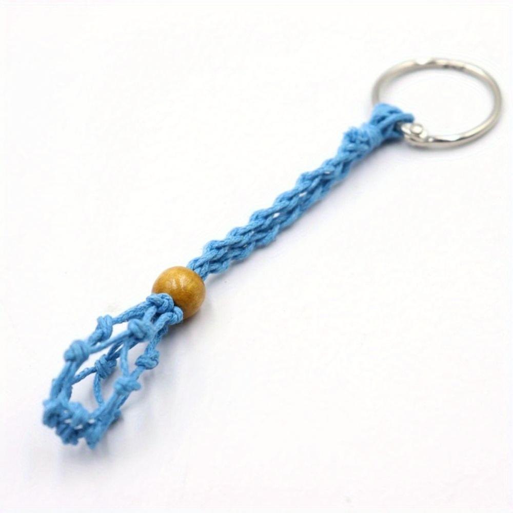 1pc Boho Style Adjustable Braided Necklace Cord with Stone Holder Handmade Net Design for Everyday Jewelry Accessories, Cord for Necklace