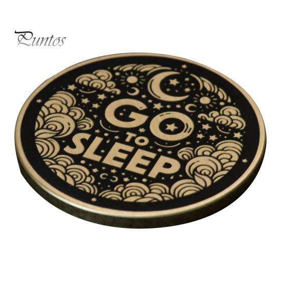Decision Maker Coin One More Episode or Go To Bed Decision Coin Wood Coin for TV Lovers Him or Her Son Daughter
