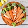 High Quality Easter Carrot Ornaments Soft Fabric Fabric Carrot Decorations  Photo Props