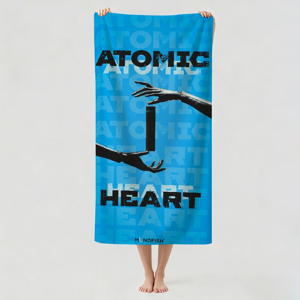 Adventure Game A-Atomic H-Heart Towel Drying Bath Towel Applicable To Light Swimming Camping Yoga Beach Out