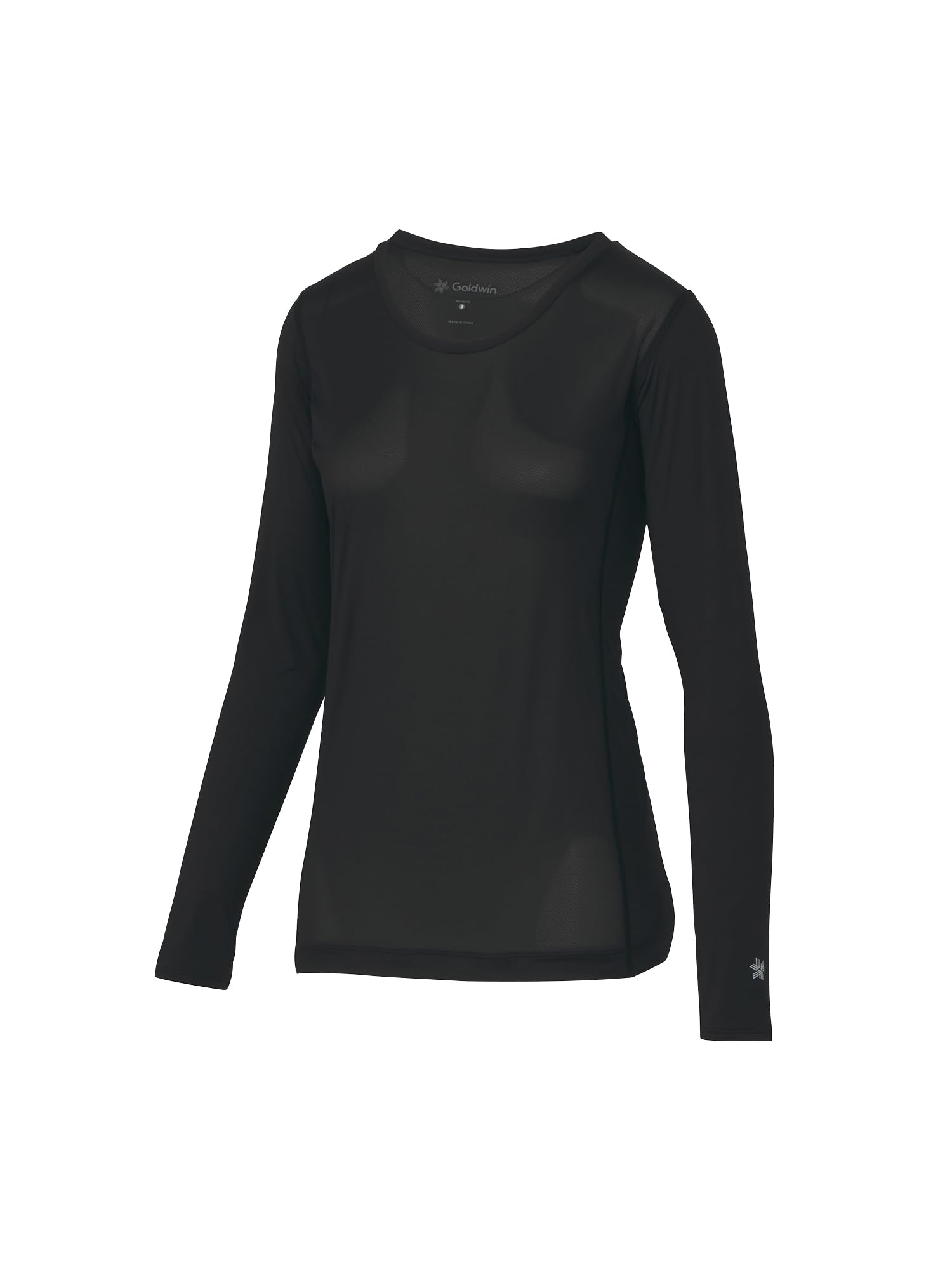 

Cooling Round Neck Long Sleeves BLACK 2 [Goldwin] чёрный
