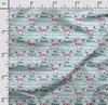 Soimoi Llama Alpaca Print,  Cotton Cambric, Quilting Fabric Sold by The Yard 42 Inch Wide, Medium Weight Cotton Fabric, Sewing  Supplies,