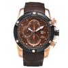 Obelon Men'S Leather Watch Ob-912 Rgbr