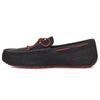 Chester Casual Shoes Men's Low Top Black/Ocher Red 1105611- BBHN
