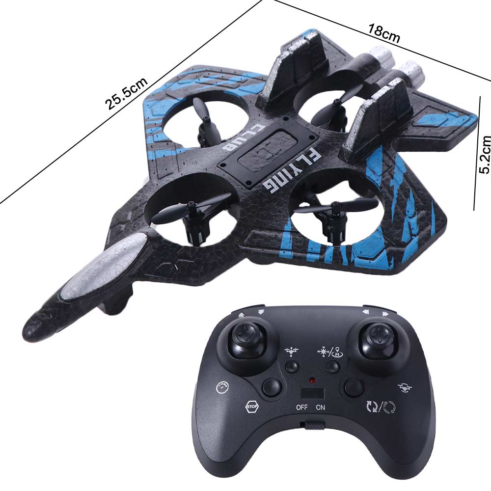 Gravity Sensing Remote Control Foam Fighter EPP Foam RC Hobby Jet Plane  Kids Gifts