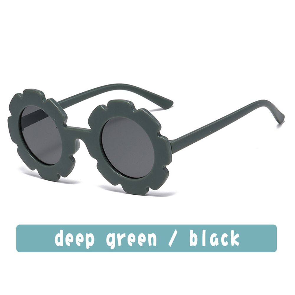 Jungen und Mädchen Trend Outdoor Produkt Brillen Vintage Kinder Sonnenbrillen Sonnenbrillen Blumenform