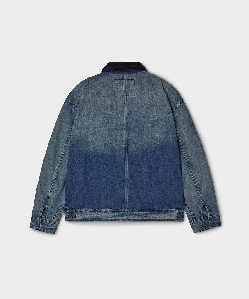 Who.A.U Garment Dyed Work Jacket / Whjjf4932U