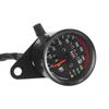 Motorcycle Speedometer For Cafe Racer Motorbike Universal 12V Backlight Indicator With Led Signal Light Odometer Gauge