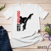 Taekwondo Martial Art Shirt - Distressed Style Kick Unisex T-shirt