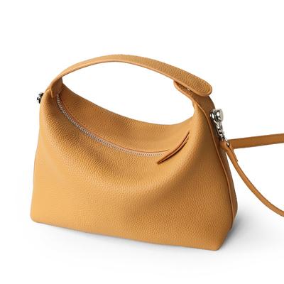 Sac à main tendance en cuir véritable pour femme, sac à bandoulière de marque de créateur, sac Hobo, fourre-tout pour dames