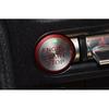 For Ford Mustang 2015- Carbon Fiber One-Click Startup Switch Cover Trim 1PCS