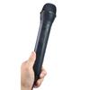 Artificial Plastic Wireless Microphone Props Fake Mic Toy Handheld Black