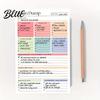 Daily Task Scheduler Page Planner A5 List To-Do for Productivity Notebook 50 And Brain Dump Journal Sturdy Writing Pad