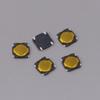 20 Pcs Metal Dome 3.7*3.7*0.35Mm Membrane Button Switch Thin Film Touch Switch 4 Feet Foot Patch Micro Button Switches
