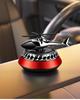 Solar-Powered Rotating Car Air Freshener - Helicopter & Airplane Aromatic Ornament for Car Interior Decoration