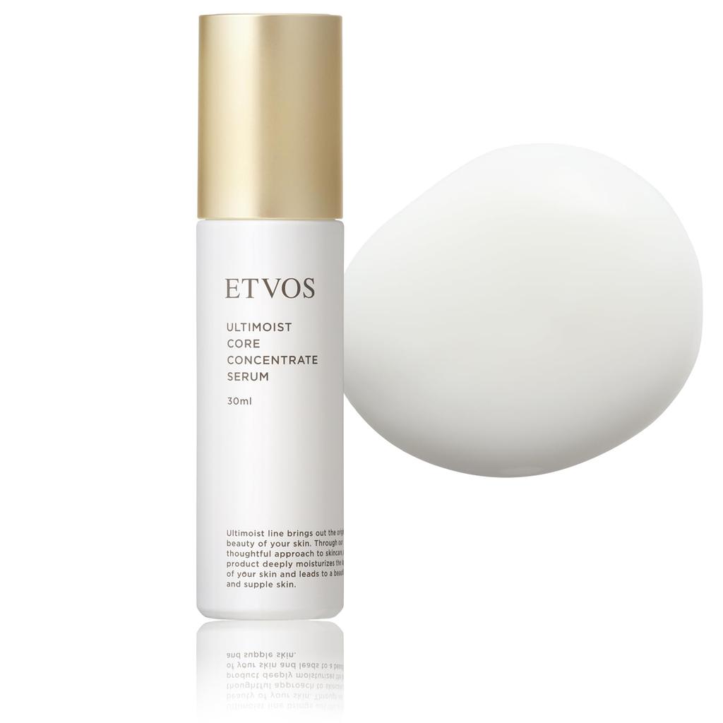 ETVOS Ultimate Moist Core Concentrate Serum 30ml Serum with Ceramide and Niacinamide for Sensitive and (Introductory Dry, Skin, Firming, Luster)