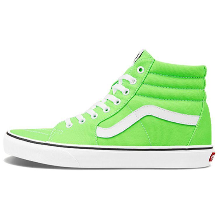 

Кроссовки унисекс Vans Sk8-Hi Neon Green Gecko True-White VN0A4U3CWT5
