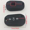 1pcs Silicone Key Cover Car Key Case For Citroen C5 C3 C4 C8 Berlingo and Peugeot Partner Rifter 208 308 508 407 2008 3008