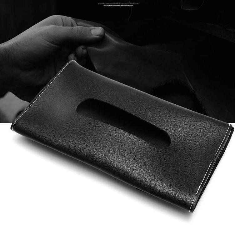 Leder Auto Sonnenblende & Armlehne Taschentuchbox - Cartoon Design