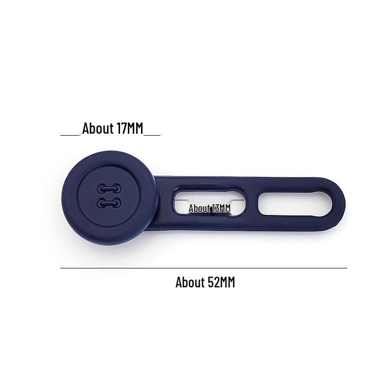 Adjustable No-Sew Waist Extension Button for Jeans
