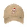 Baseball Cap Candy Cane Merry and Bright Red White Lights Christmas y2k Trucker Hat Women Unisex Hiking Sun Visor Baseball Caps